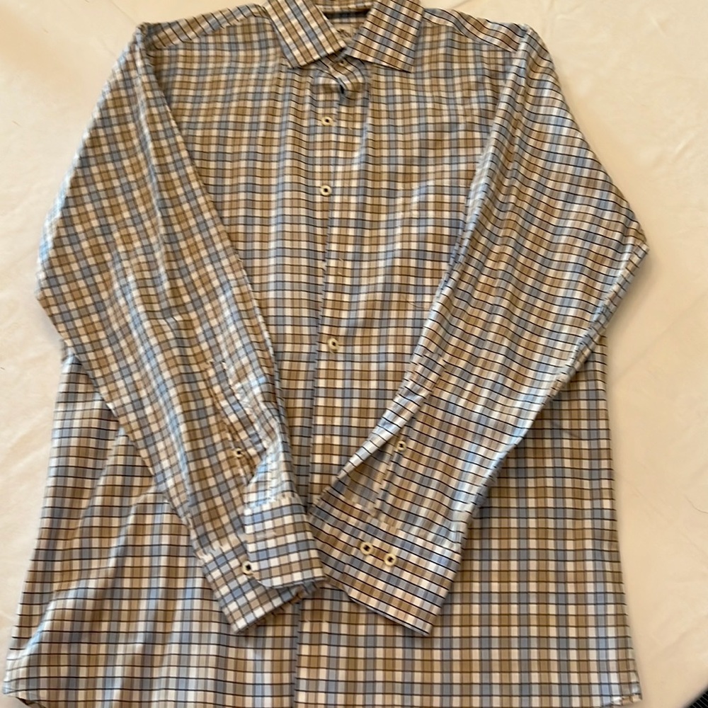 Peter Millar Button Down, Size Medium - image 1